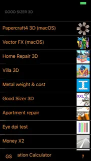 good sizer 3d - size converter of clothes iphone screenshot 2