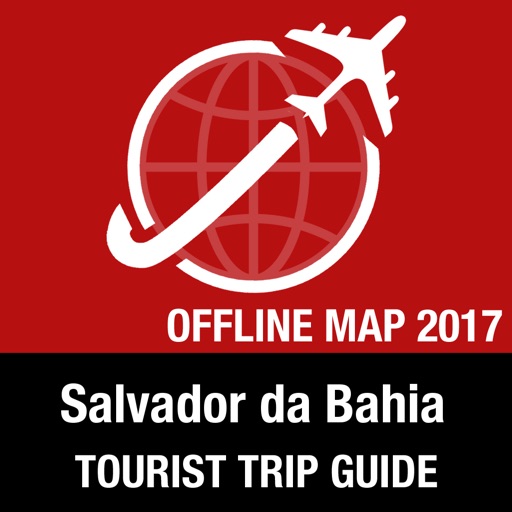 Salvador da Bahia Tourist Guide + Offline Map