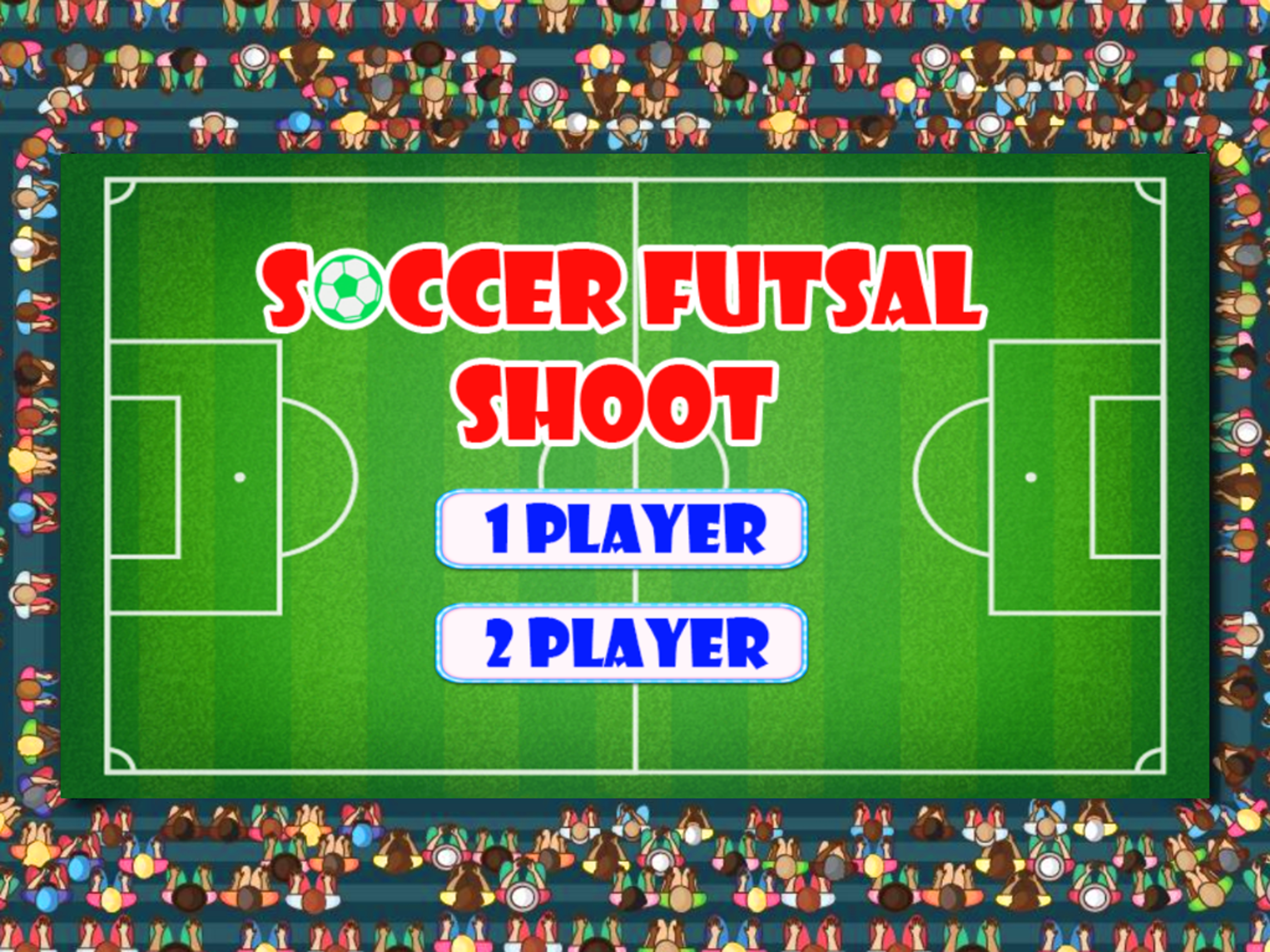 Touch Soccer Futsal Shoot - Two Player Football screenshot 8