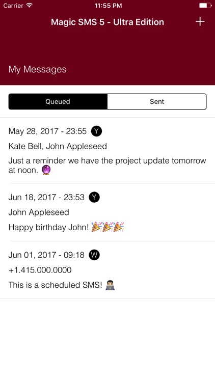 Magic SMS 5 Ultra Edition: Schedule Text Messages