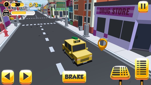 Taxi Driver Sim 3D