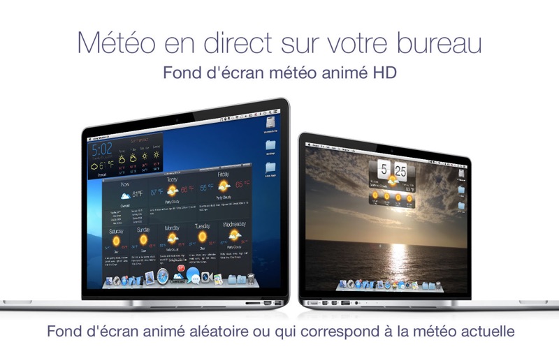 Screenshot #2 pour Météo HD & Fonds d’écran Pro