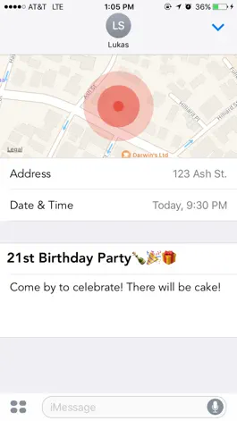 Game screenshot Invites for iMessage apk