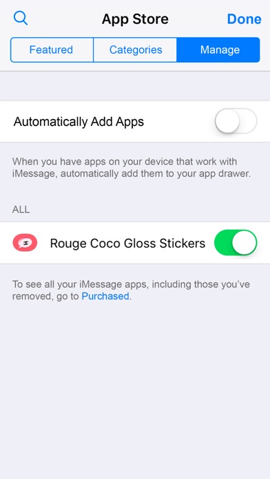 Screenshot #2 pour ROUGE COCO GLOSS Sticker