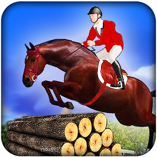 Super Run Jumping Horse - Racing Rider Free Icon