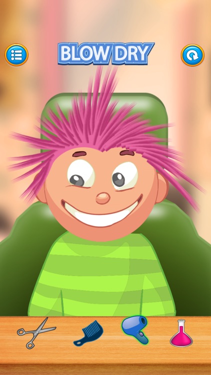 Child game / Pink hair cut screenshot-3