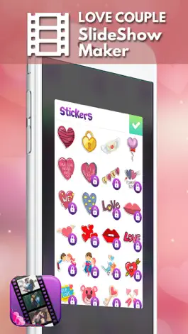 Game screenshot Love Couple Slideshow Maker apk
