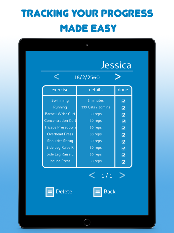 Stronger Than Yesterday Workout Log for Fitness