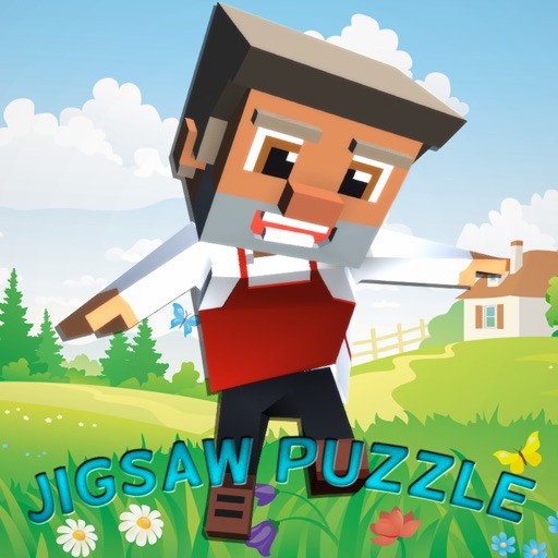 cartoon jigsaw puzzle learning game for kid 4 year iOS App