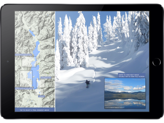 Priest Lake, ID Trails Guide iPad screenshot 4 - Travel app