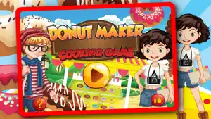 Donut Maker Shop Game screenshot #1 for iPhone