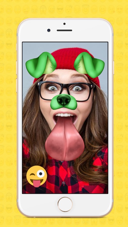 Faceu Filters - Funny Stickers Dog face & Emoji