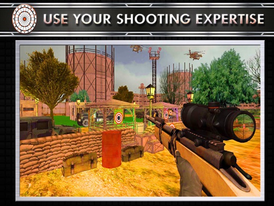 Military Target Shooting Simulator iPad screenshot 3 - Games app