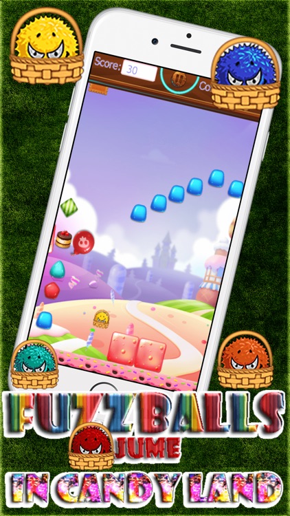 FuzzBalls Jume in Candy Land screenshot-3