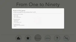 from one to ninety iphone screenshot 3