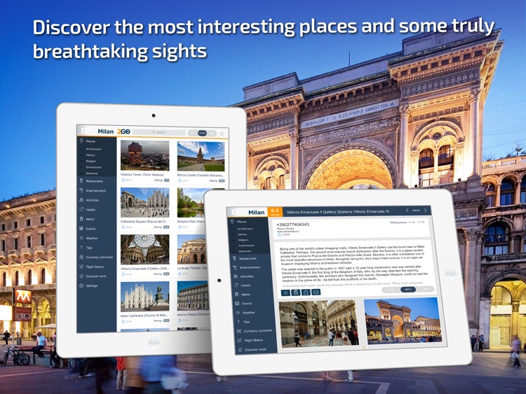 Milan Travel Guide & offline city map
