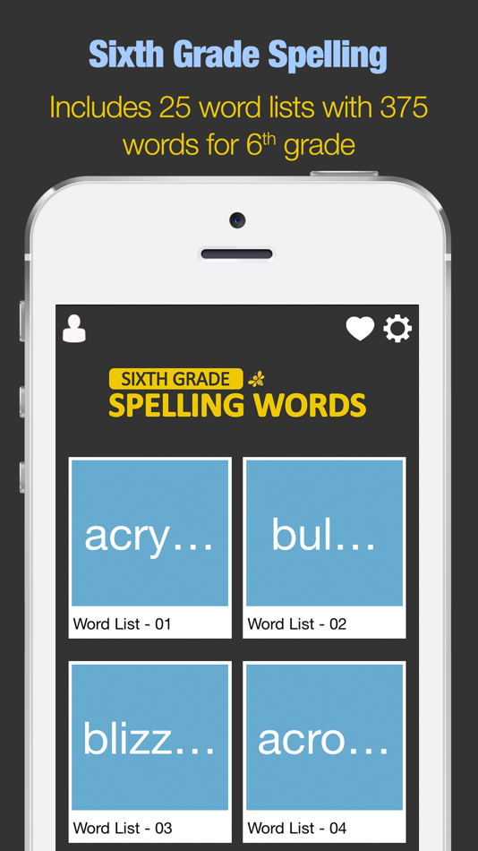 Sixth Grade Spelling Words - 1.0 - (iOS)