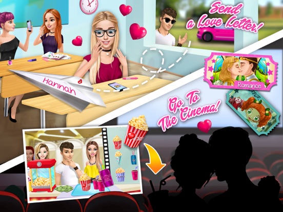 Hannah's High School Crush - No Ads iPad app afbeelding 5