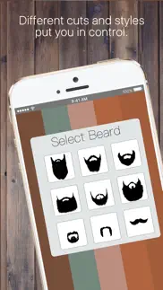 beard me booth: camera effects add beards to pics! iphone screenshot 3