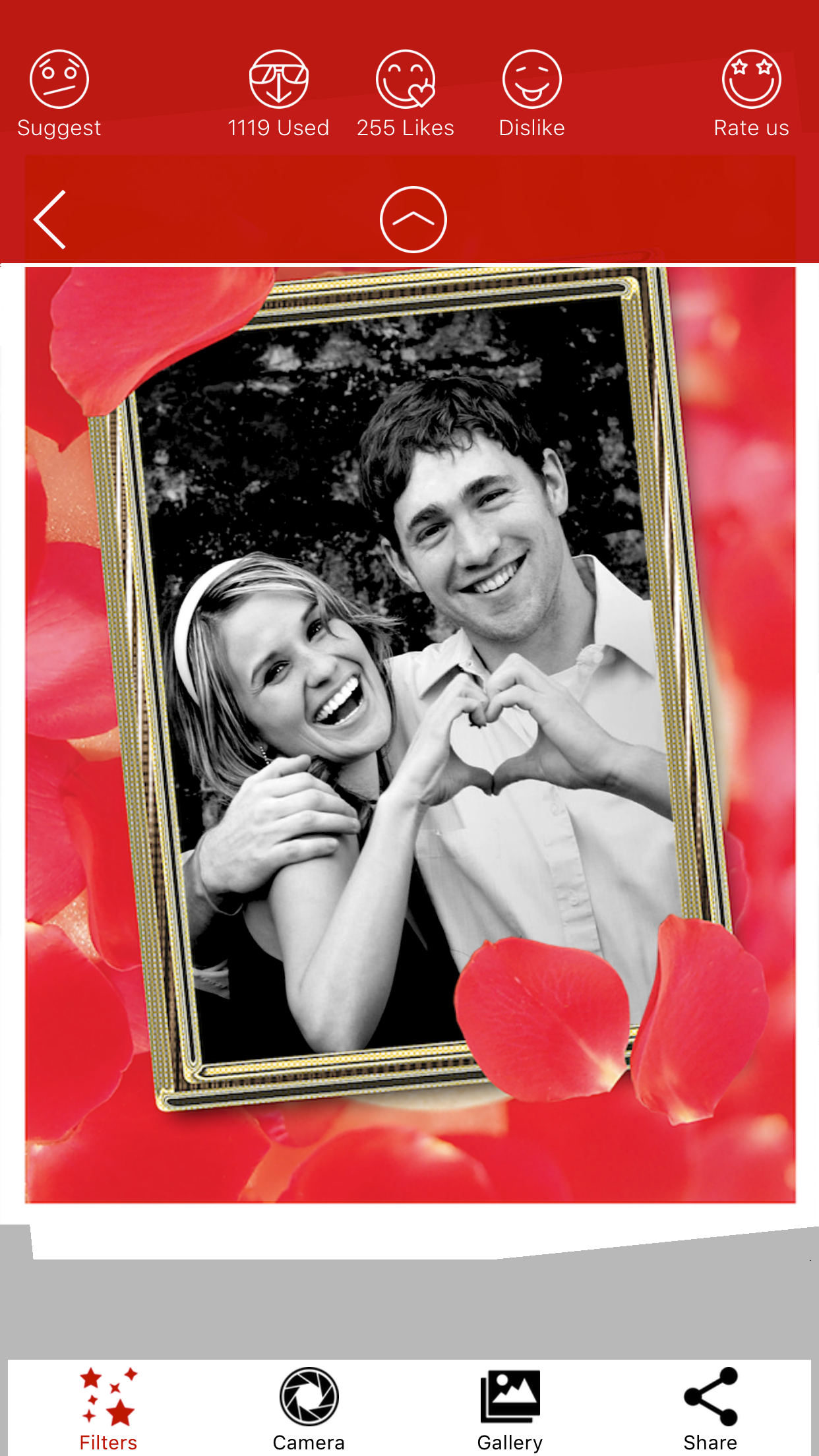 Rose Photo Frames & Rose Day Picture Effects