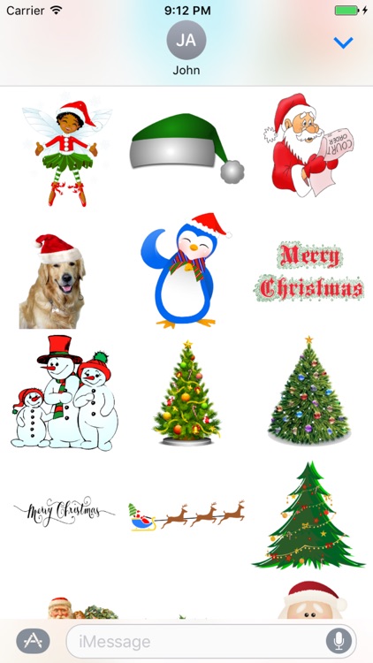 Fun Christmas Stickers +