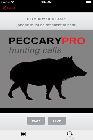 Peccary Calls and Peccary Sounds for Hunting screenshot 2