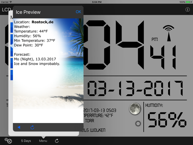 LCD Wallclock+Weather(圖4)-速報App