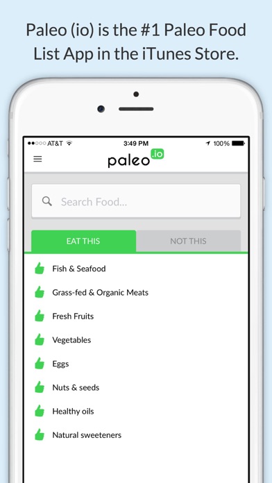 Paleo (io) Screenshot