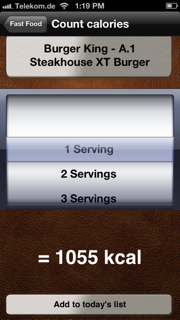 Calorie-Calculator screenshot 3