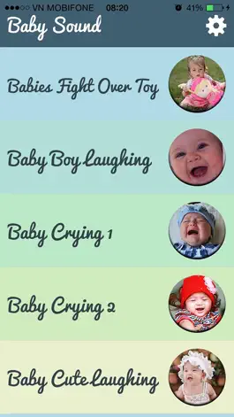 Game screenshot Baby Sound - Baby Cry, Baby Laugh , Kids Sounds apk