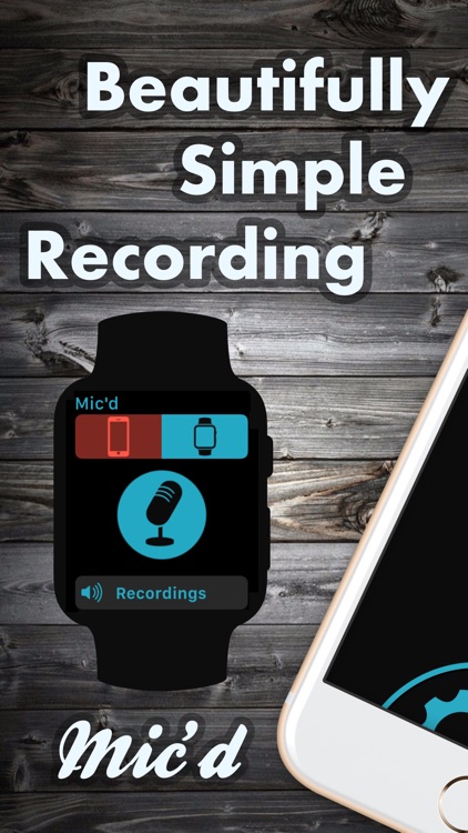 Mic'd -  Beautifully simple recording screenshot-0