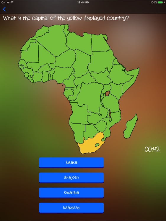 TopoTrainer Africa - Geography for everyone!