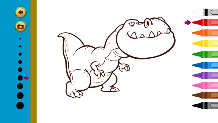 Coloring Book Dinosaur : color pages for adults