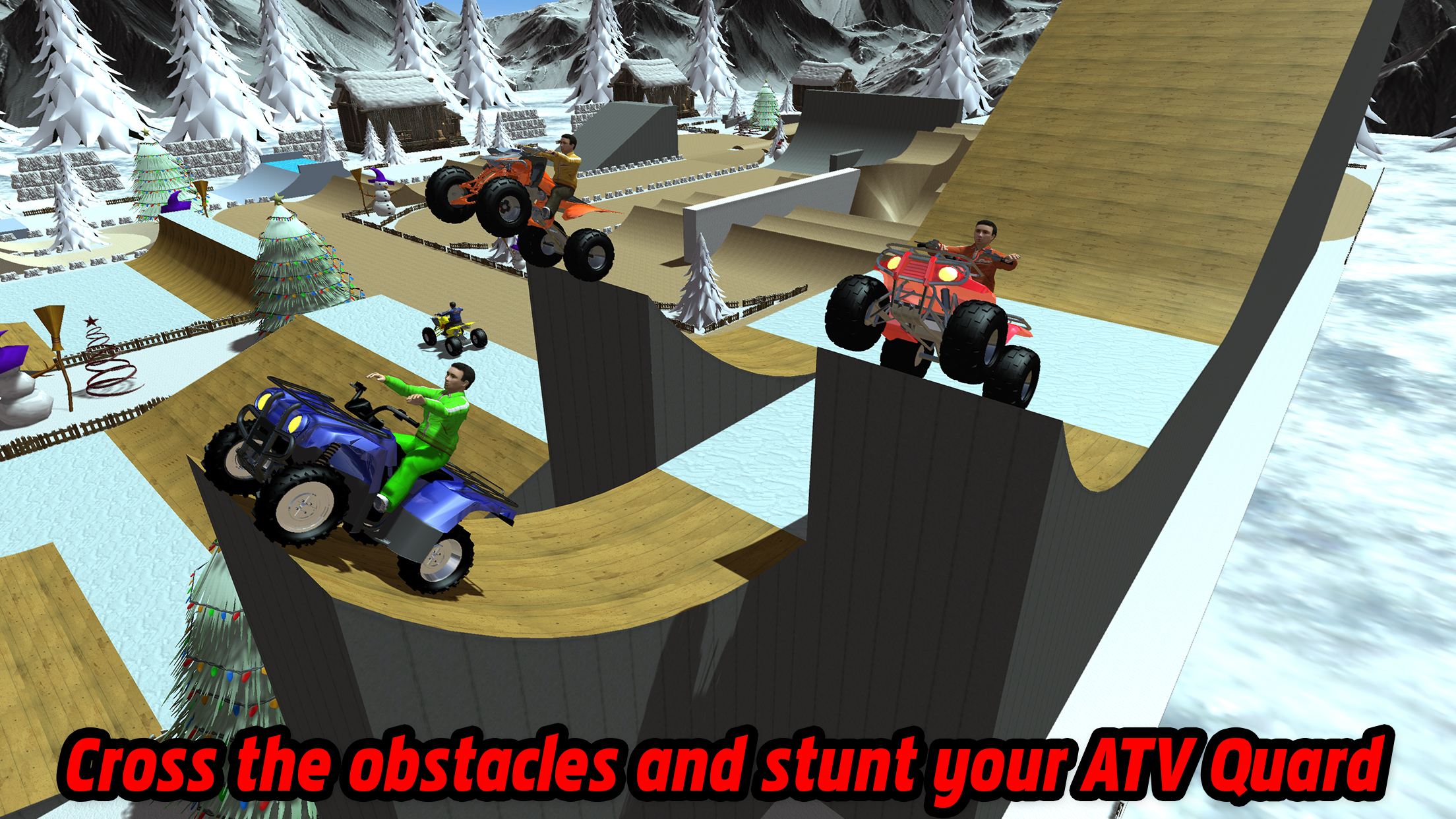 ATV Quad Bike Racing Stunts Party