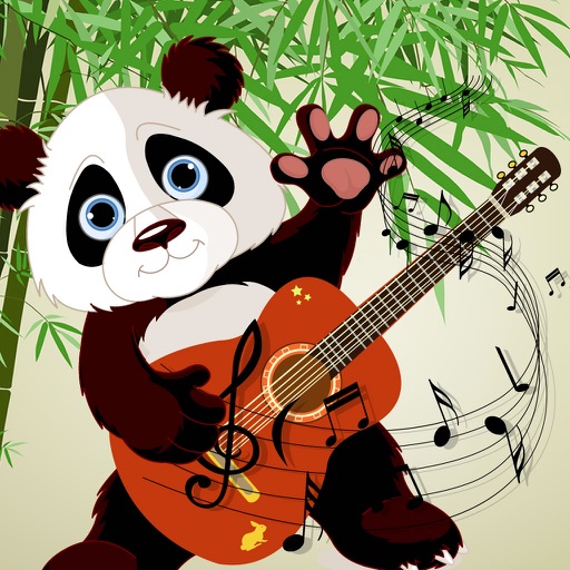 A Panda Collect Musical Notes