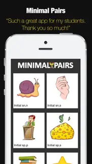 minimal pairs for speech therapy iphone screenshot 1