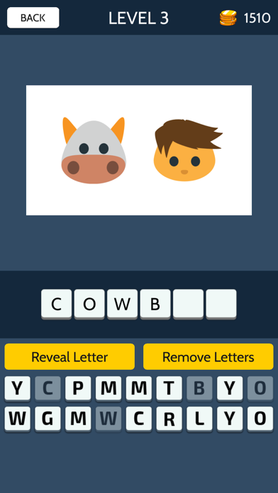 Screenshot #1 pour Emoji Quiz - Emoji Keyboard Free Word Puzzle Games