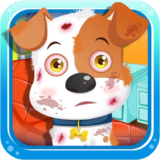 Pet Dog Care-puppy doctor game Icon