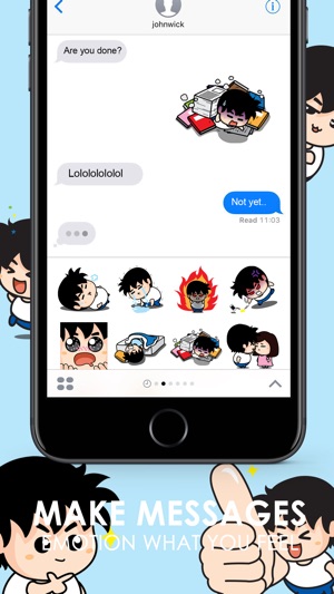 AGAPAE สติกเกอร์ สำหรับ iMessage ฟรี(圖5)-速報App