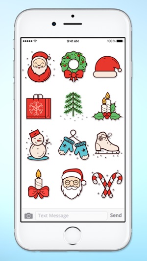 Winter Holiday Icons Sticker Pack(圖3)-速報App