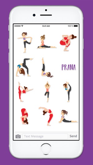 Yoga Stretching and Fitness Sticker Pack(圖4)-速報App