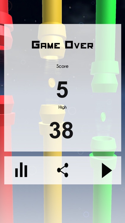 Flappy Ball 3D screenshot-3