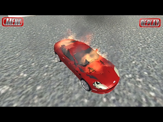 Demolition Sport Car 3D Sim iPad screenshot