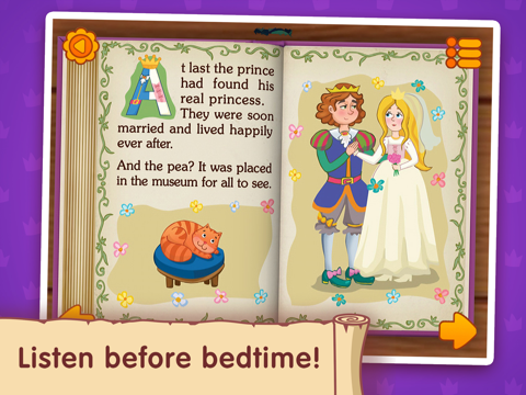 The Princess and the Pea ~ Fairy Tale for Kids screenshot 3