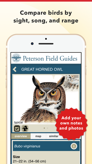 ‎Peterson Bird Field Guide Screenshot