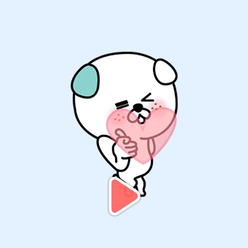 Moody Puppy - Animated Gif Stickers