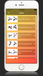 Gym Fitness & Bodybuilding Guide Faceapp Training screenshot #4 for iPhone