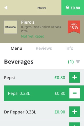 Pieros Pizza screenshot 4