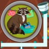 Little Racoon Big Wash (puzzle game)