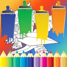 Coloring Book For Kids Drawing Skylanders Edition app icon